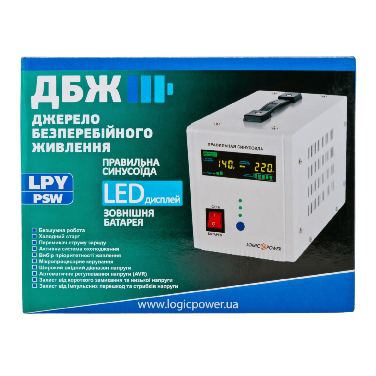 ИБП Logicpower lpy-psw-500+ - фото 9 - id-p68584256