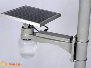 Автономна сонячна паркувальна система освітлення LED-NGS-61 30 Вт 3000 Lm 6500 K, фото 2