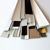 Алюмінієвий плінтус. Нові моделі.