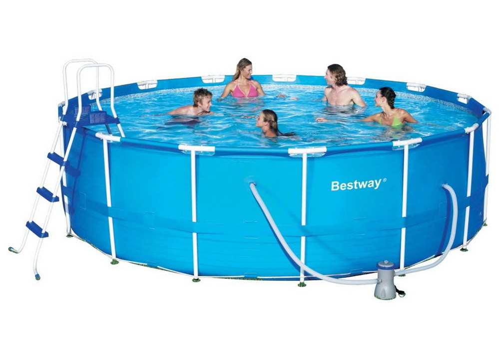 Каркасний круглий басейн Bestway 457 х 122 см