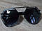 Сонцезахисні окуляри Retro 9021 чорні, фото 2