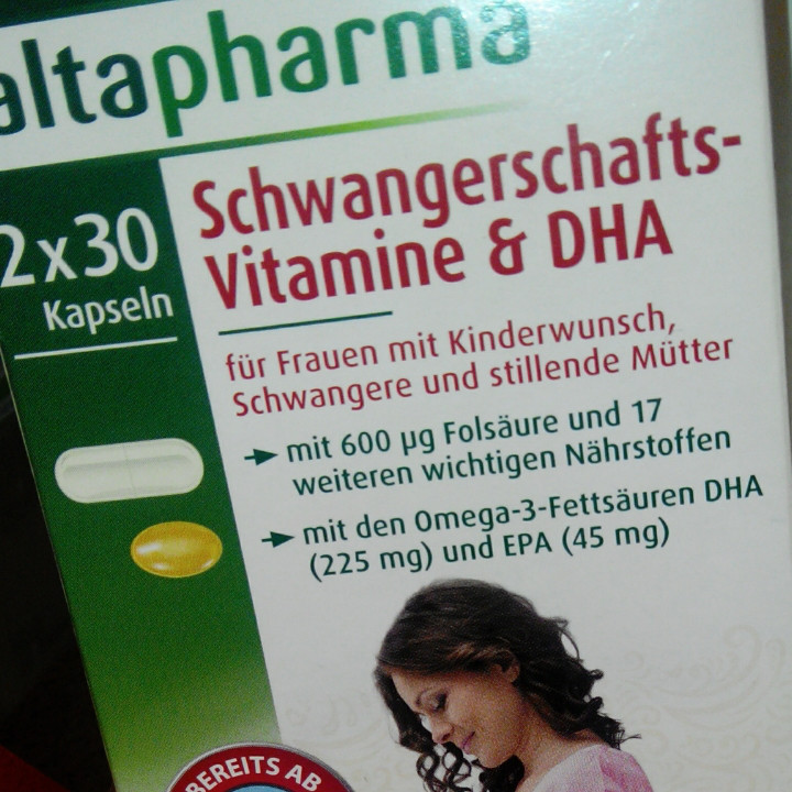 Вітаміни для вагітних altapharma Schwangerschafts-Vitamine & DHA