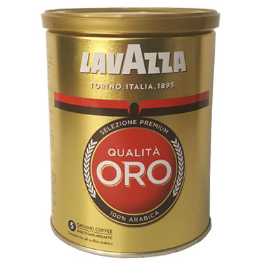 Кава Lavazza Qualita Oro мелена в з/б, 250 гр.