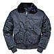 Куртка чоловіча льотна зимова CWU-45 SWAT JACKE M. ABNEHMB. B15 колір синій Mil-Tec Німеччина, фото 3