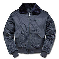 Куртка чоловіча льотна зимова CWU-45 SWAT JACKE M. ABNEHMB. B15 колір синій Mil-Tec Німеччина