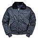 Куртка чоловіча льотна зимова CWU-45 SWAT JACKE M. ABNEHMB. B15 колір синій Mil-Tec Німеччина, фото 4