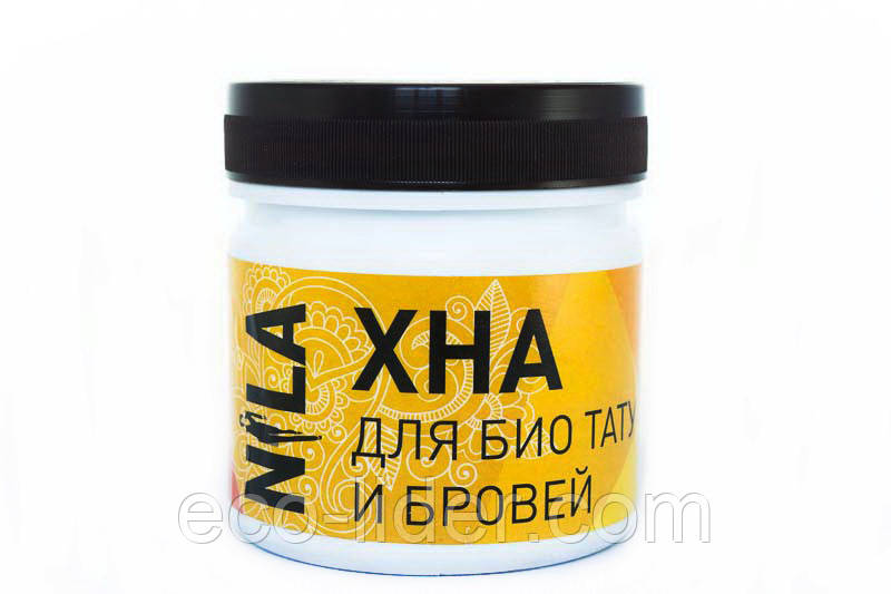 Хна для брів і мехенді коричнева, Nila 100 р.