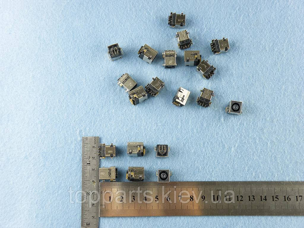 Роз'єм живлення для Dell, HP PJ052, PJ344 (7.4 mm x 5.0 mm + center pin), фото 1