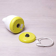 Електрочайник Kamille KM-1719A 1 літр білий з салатовим, фото 3