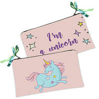 Косметичка жіноча I’m a unicorn (единорог) 20х12 см (K_CLF013)