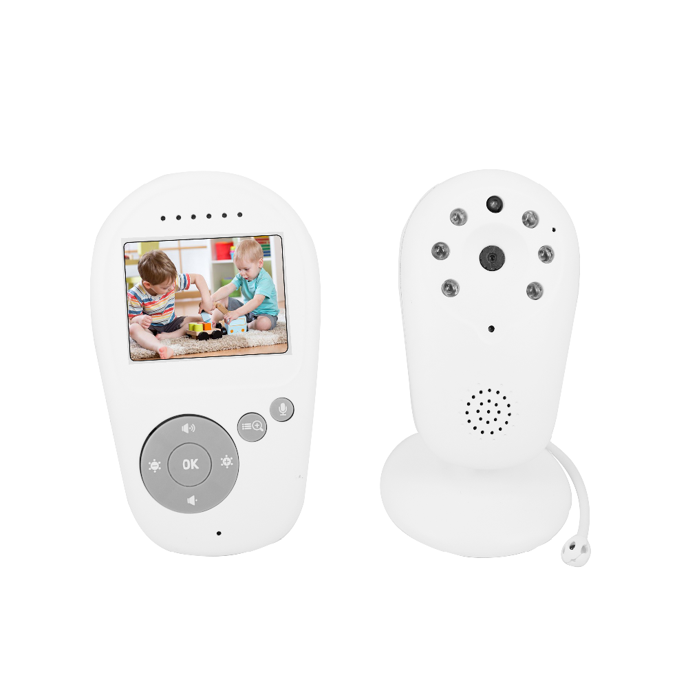 Відеоняня ANPOSI VB801 Baby Monitor з дистанційним монітором LCD 2,3"" Білий (SUN0521)