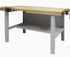 Верстак столярний ВС 31 1500(д)х620(гл)х750-1000(в)