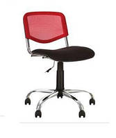 Кресло офисное Iso Net GTS крестовина CHR68 спинка сетка OH-6, сиденье ткань С-11 (Новый Стиль ТМ)