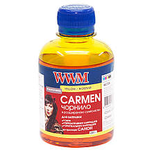 Чорнила WWM CARMEN 200г для Canon Yellow (CU/Y)