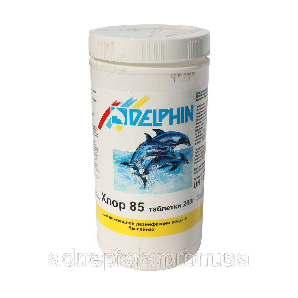 Тривалий хлор в таблетках Delphin Хлор 85 (1 кг)