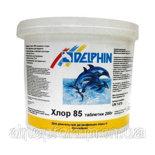 Тривалий хлор у таблетках Delphin Хлор 85 (10 кг)