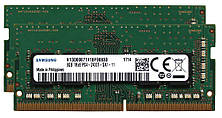 Пам'ять Adamanta, Samsung чипи Original 16 GB (2x8GB) DDR4 2400Mhz PC4-19200 SODIMM для ноутбука Київ