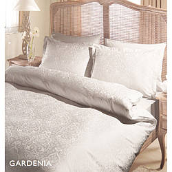 Постельное белье Tac жаккард - Gardenia серый евро
