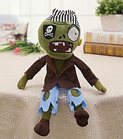 Зомби Пират Мягкая плюшевая игрушка Растения против зомби из игры Plants vs Zombies