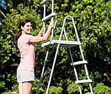 Драбина 28077 Intex для басейну (132 см), фото 3