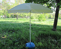 Пляжна парасоля із нахилом і з клапаном 2 м. дм бежевий