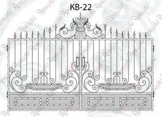 Ворота ковані