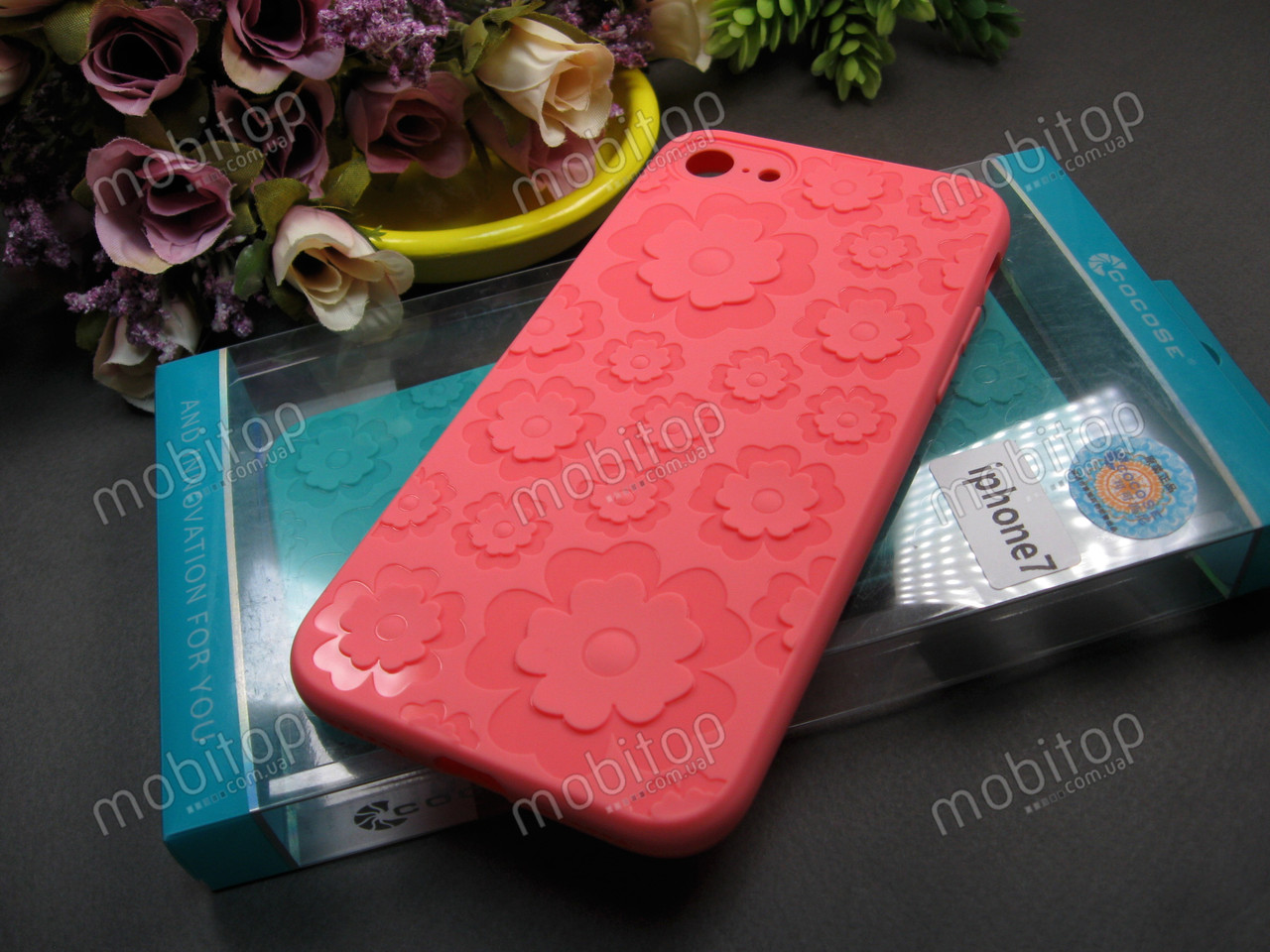 Полімерний TPU чехол Cocose iPhone 7 / 8 (рожевий)