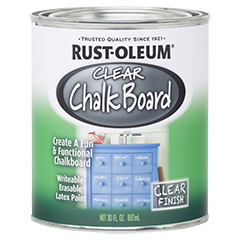 Грифельна фарба Rust Oleum (Chalkboard) Прозора, 0,946л
