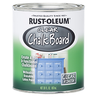 Грифельная краска Rust Oleum (Chalkboard) Прозрачная, 0,946л