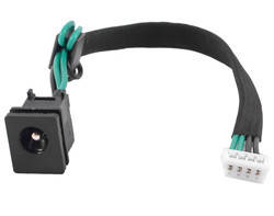 Роз'єм живлення з кабелем для Toshiba PJ067 (5.5 mm x 2.5 mm), 4-pin, 16 см