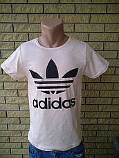 Футболка чоловіча логотип ADIDAS, фото 2