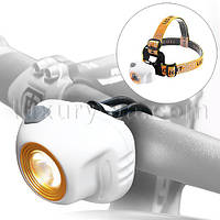 Ліхтар на лоб +велофонар K54-XPE, 3xAAA