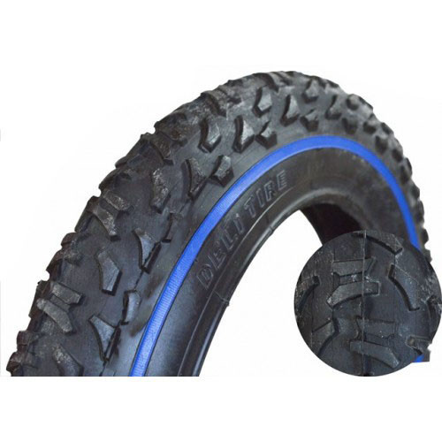 Покришка 12"х2.125 Deli Tire "Шипка зі смугою" велосипедна