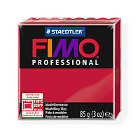 Фимо Профессионал 85 г Fimo Professional - 29 карминовый красный