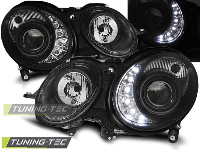Передні фари Mercedes W211 (02-06) тюнінг оптика