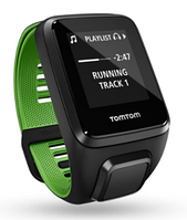 Смарт-годинник TomTom Runner 3 Cardio + Music Black/Green (S)