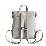 Рюкзак жіночий сумка з заклепками з боків (чорний), фото 7