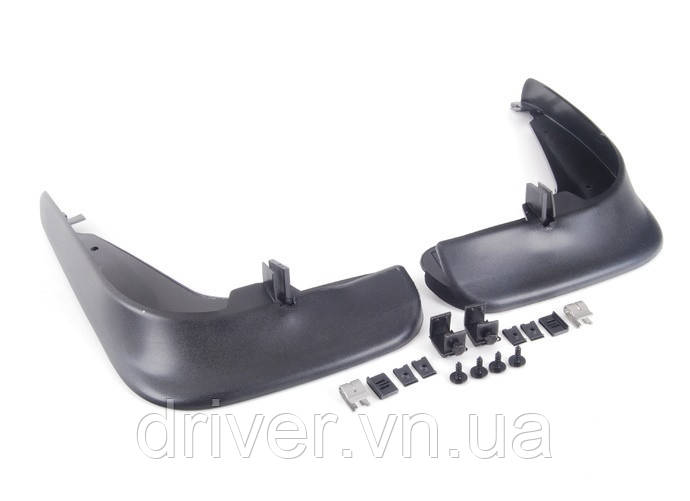 Бризковики Volkswagen Golf V 2003-2008 без молдинга по порог, оригінальні передні \ 2 шт