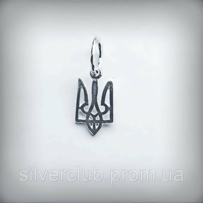 3004 подвес Малый Трезубец серебро 925 пробы