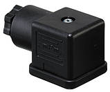 Роз'єм (штекер, конектор) для електромагнітної котушки (база полюсів 18 мм) ODE, фото 3