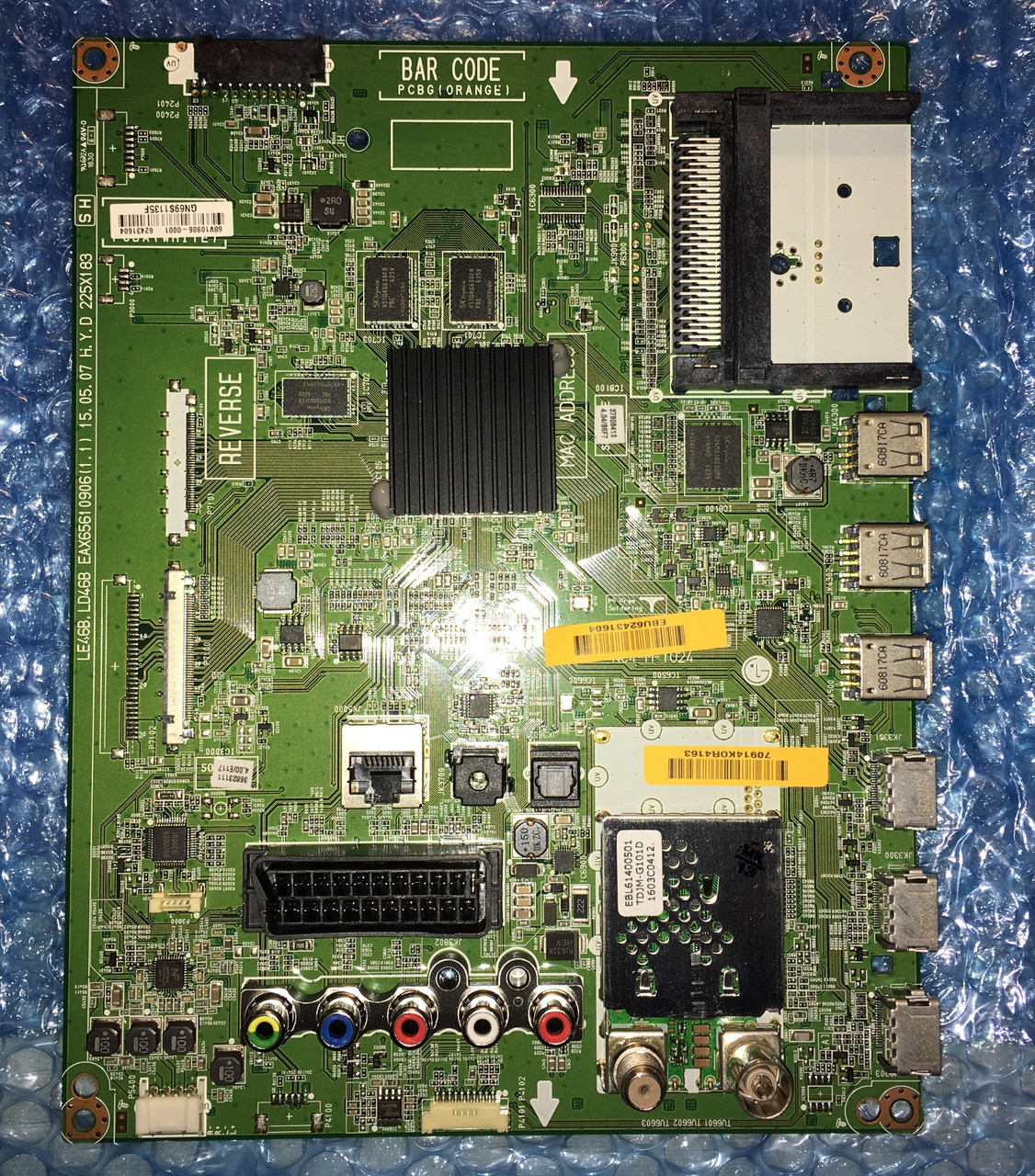 Плата Main для телевізора LG серії *** LB*** EBU62431604 EAX65610906 (1.1) LE46B, LD46B, фото 1