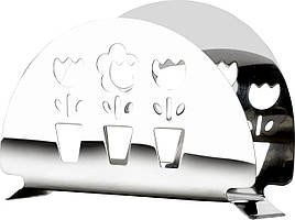 Серветниця металева Calve CL-4617, настільна підставка для серветок