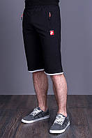 Чоловічі трикотажні шорти NIKE темно-синього кольору