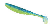 Силикон Nomura Rolling Shad (съедобный) 85мм 5,5гр. цвет-008 (blue green chart) 8шт