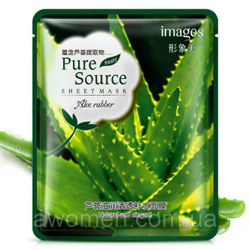 Маска для обличчя Images Pure Source Алое, 40 г