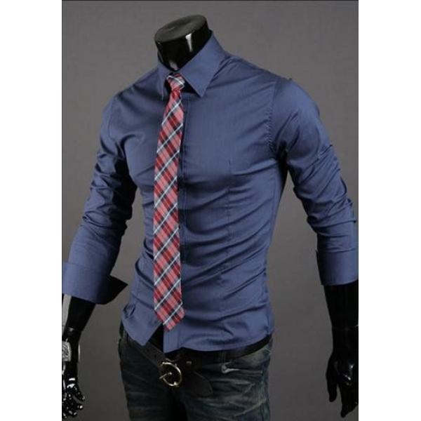 Классическая мужская рубашка - фото 1 - id-p52526657