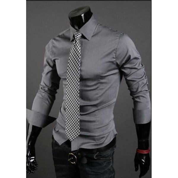Классическая мужская рубашка - фото 2 - id-p52526657