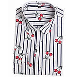 Жіноча сорочка з довгим рукавом, фото 3