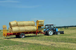 Причеп - тюковоз самозавантажувальний ПТ-20 Завод Кобзаренка