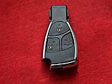 Ключ Mercedes Vito, Sprinter W210, W210, корпус для переділки в ХРОМ, фото 2